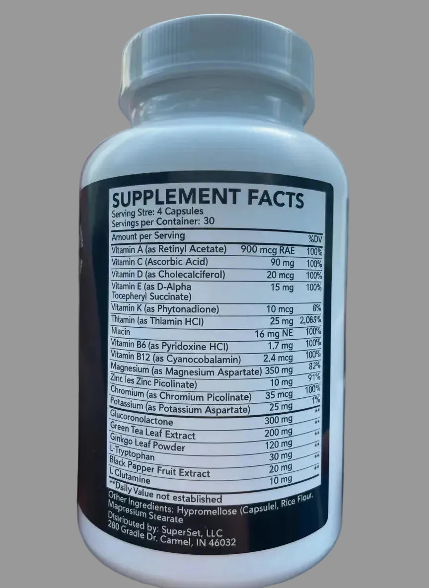 SuperSet Nutrition – Full Spectrum Multivitamin